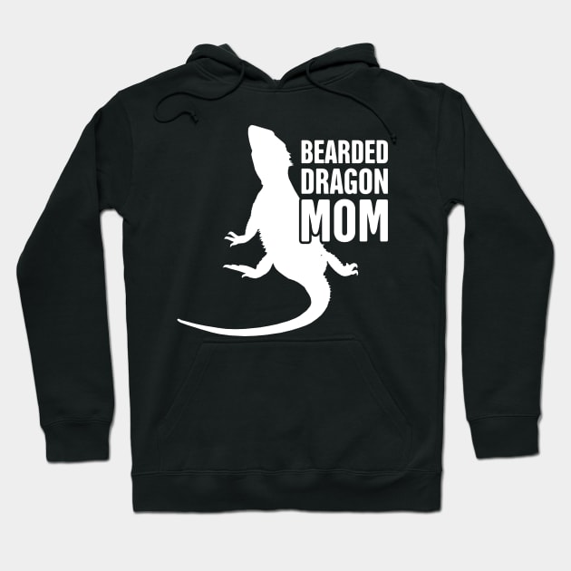 Bearded Dragon Mom Hoodie by MeatMan